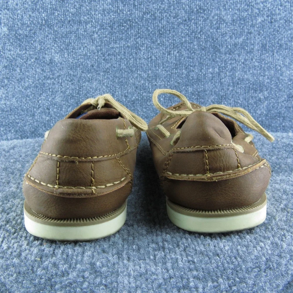 Sonoma Mitchelltan Men Boat Shoe Brown Synthetic Lace Up Size 12 Medium